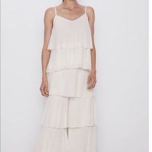 NWT! Zara Ruffled Knit Pants & Top